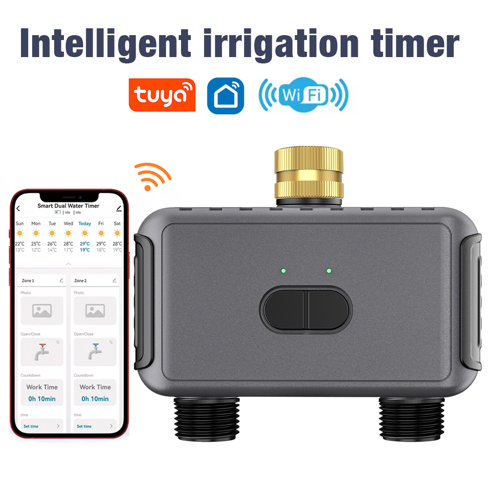 Yoocaa Smart Garden - Wifi Otomatik Su Zamanlayıcısı Çift Hortumlu