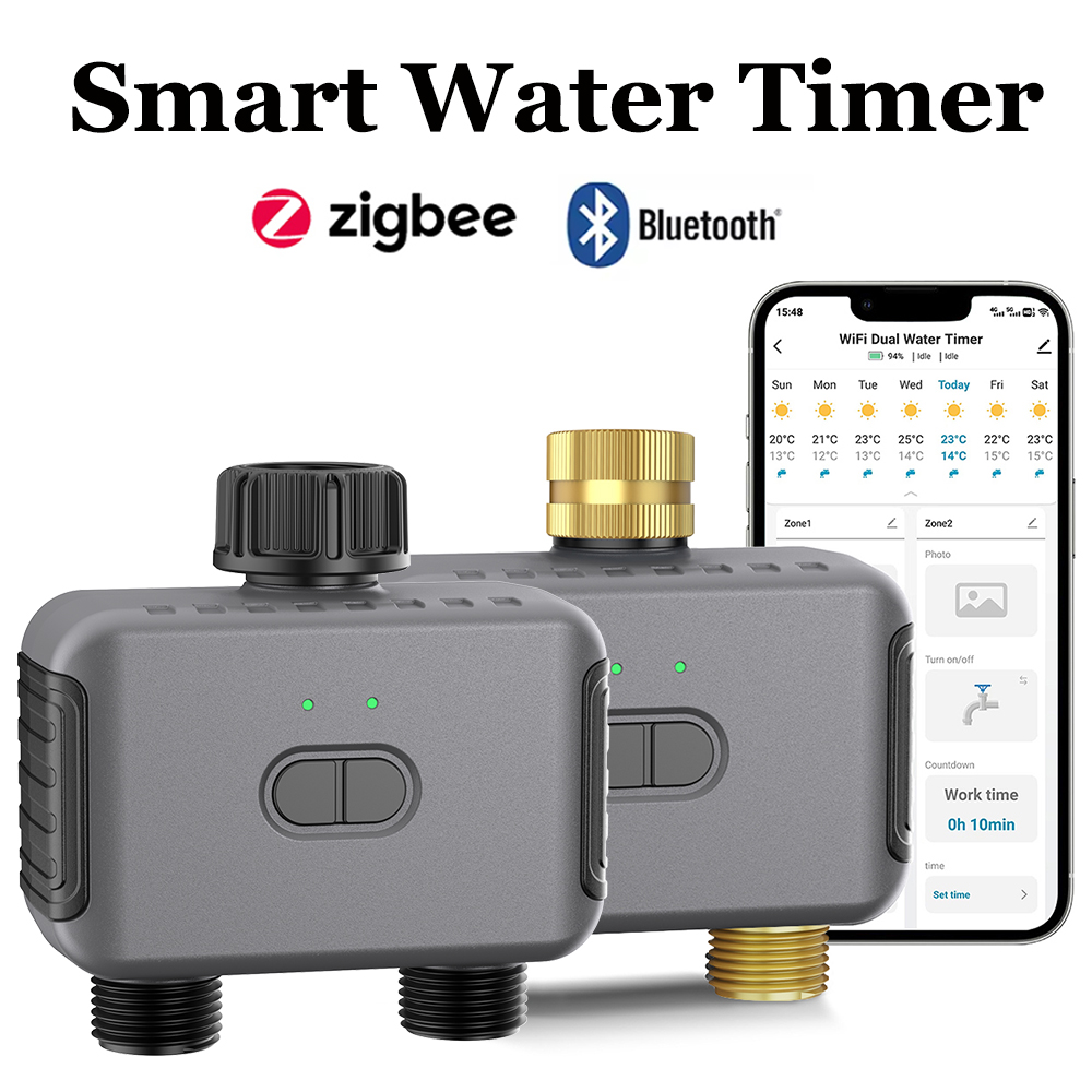 Smart Garden Zigbee - Tuya Akıllı Su Zamanlayıcı Zigbee/BT Otomatik
