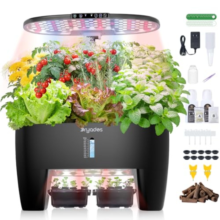 Smart Garden Offices - Ev/Ofis/Okul İçin 16 Bölmeli Hidroponik Yetiştirme