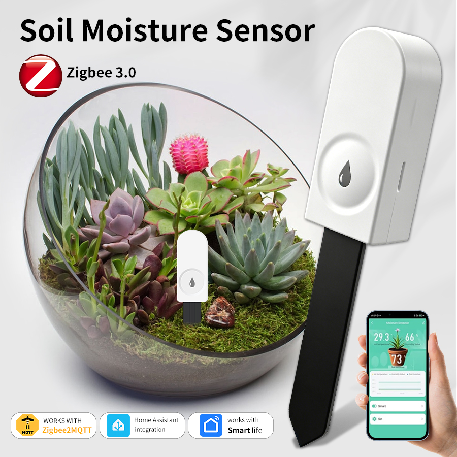 Akıllı ZigBee Toprak Nem Sensö - Smart Garden Zigbee incelemesi ve fiyatı