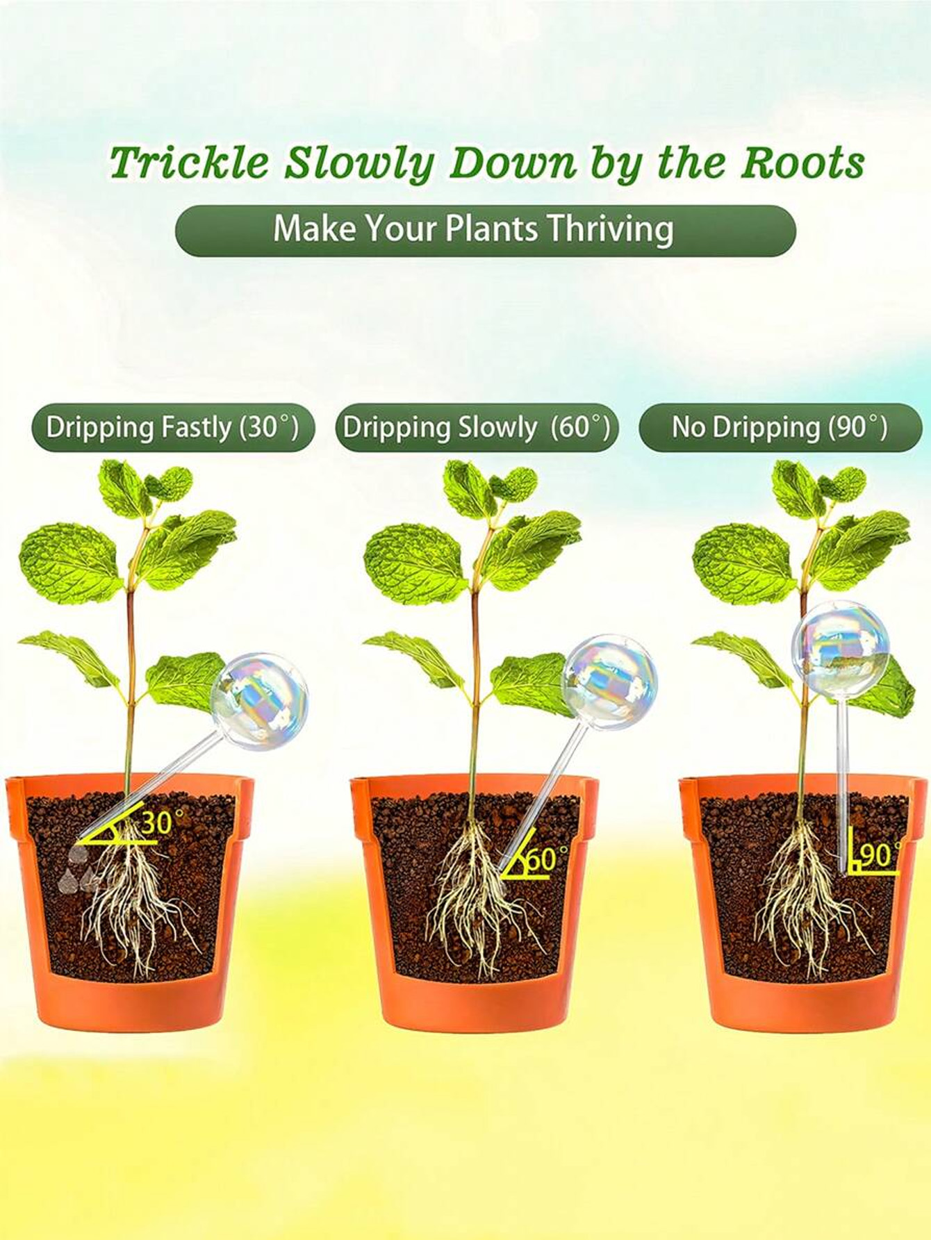 1/2/4 adet Gökkuşağı Gradyanlı - Yoocaa Smart Garden incelemesi ve fiyatı