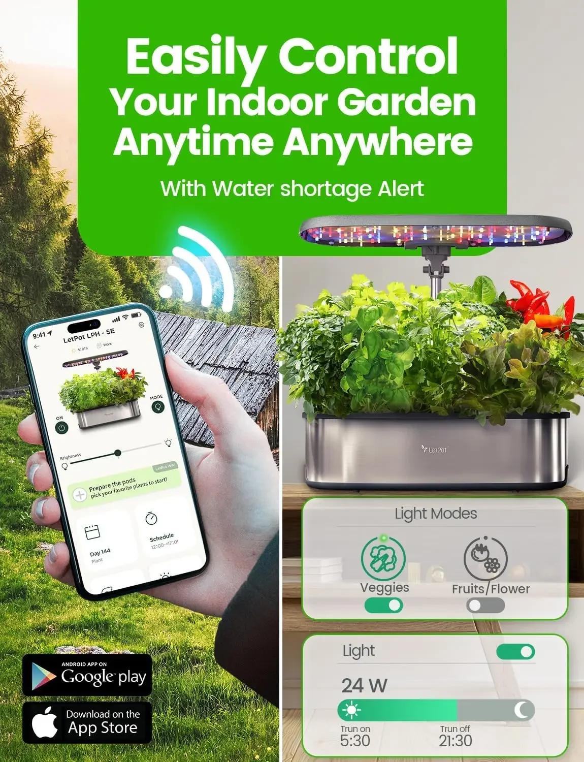 LETPOT LPH-SE Hidroponik Yetiş - Smart Garden Herb incelemesi ve fiyatı