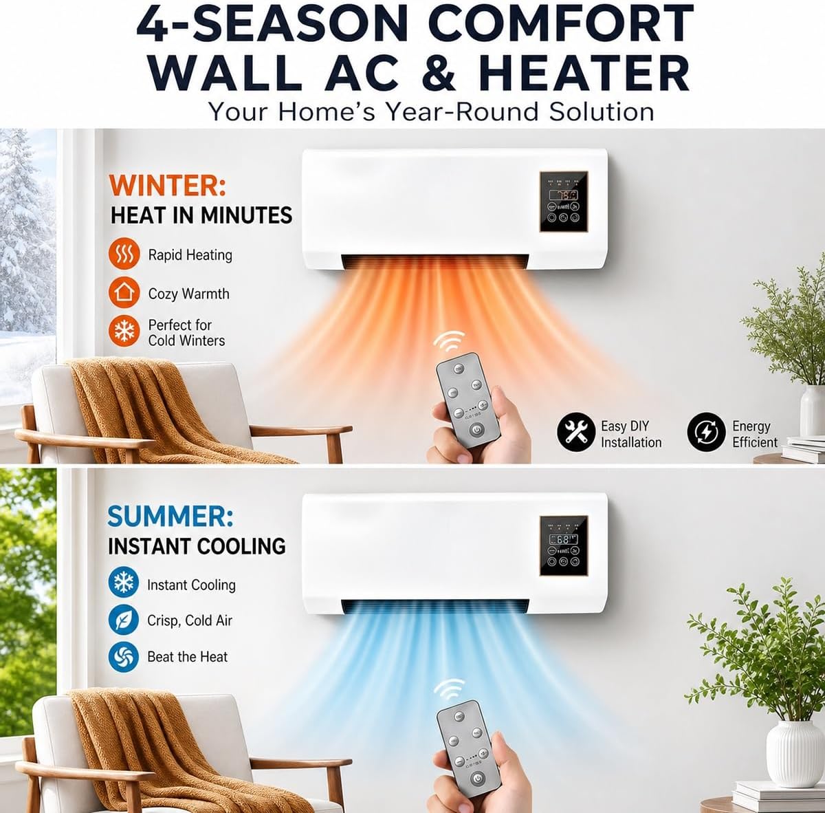 Taşınabilir Duvara Monte Klima - Smart Garden Offices incelemesi ve fiyatı