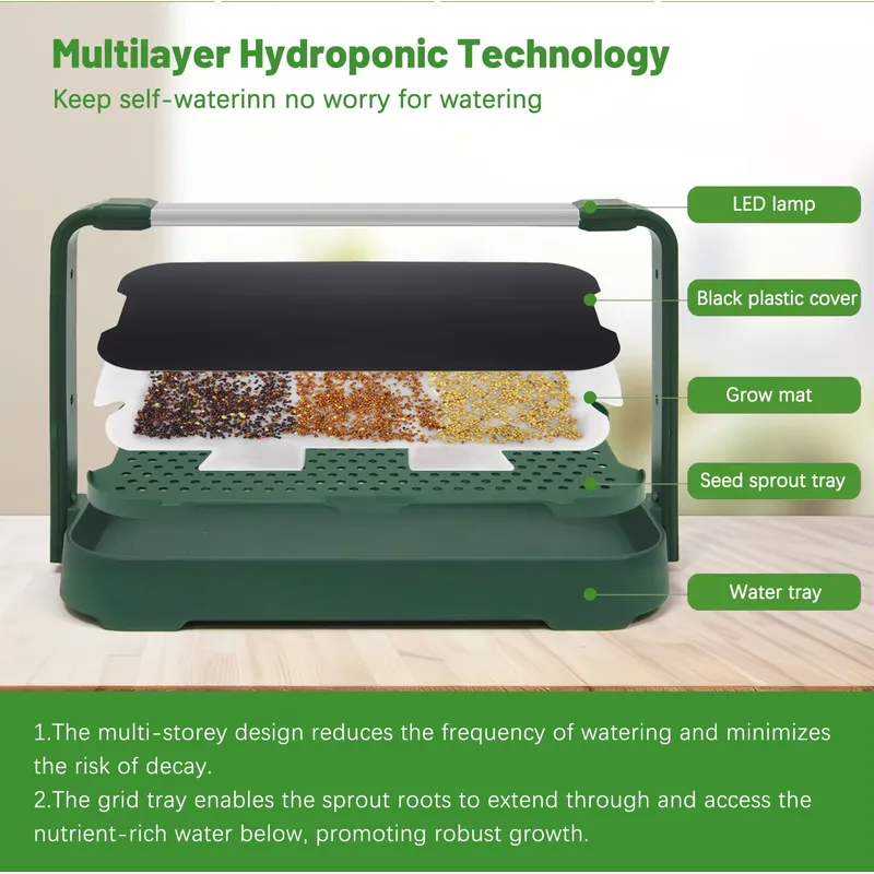 İç Mekan Akıllı Bahçe Hidropon - Smart Garden Offices incelemesi ve fiyatı