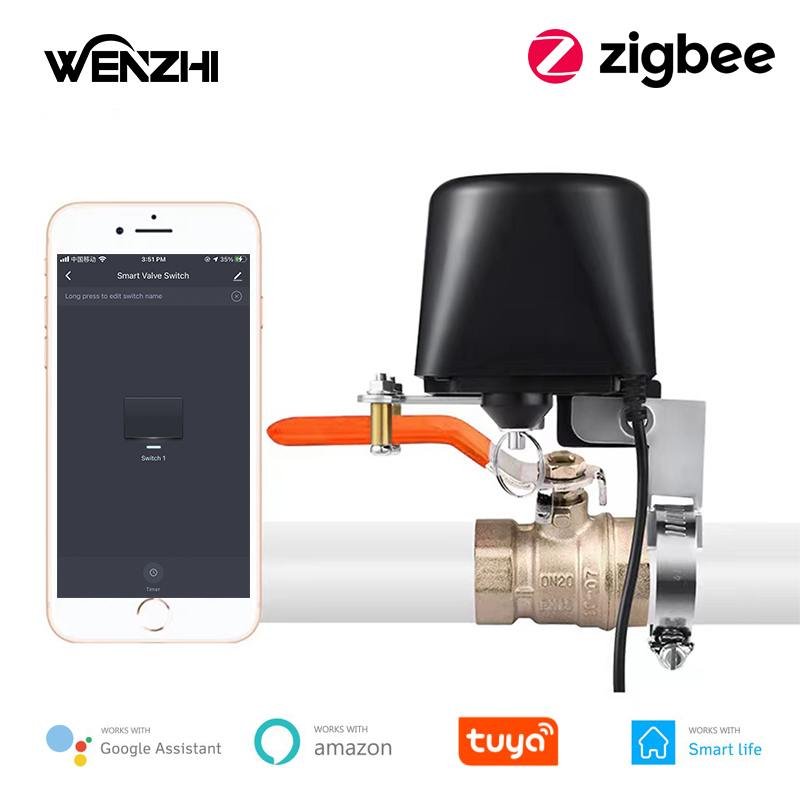 ZigBee Su/Gaz Vanası Uzaktan K - Smart Garden Zigbee incelemesi ve fiyatı
