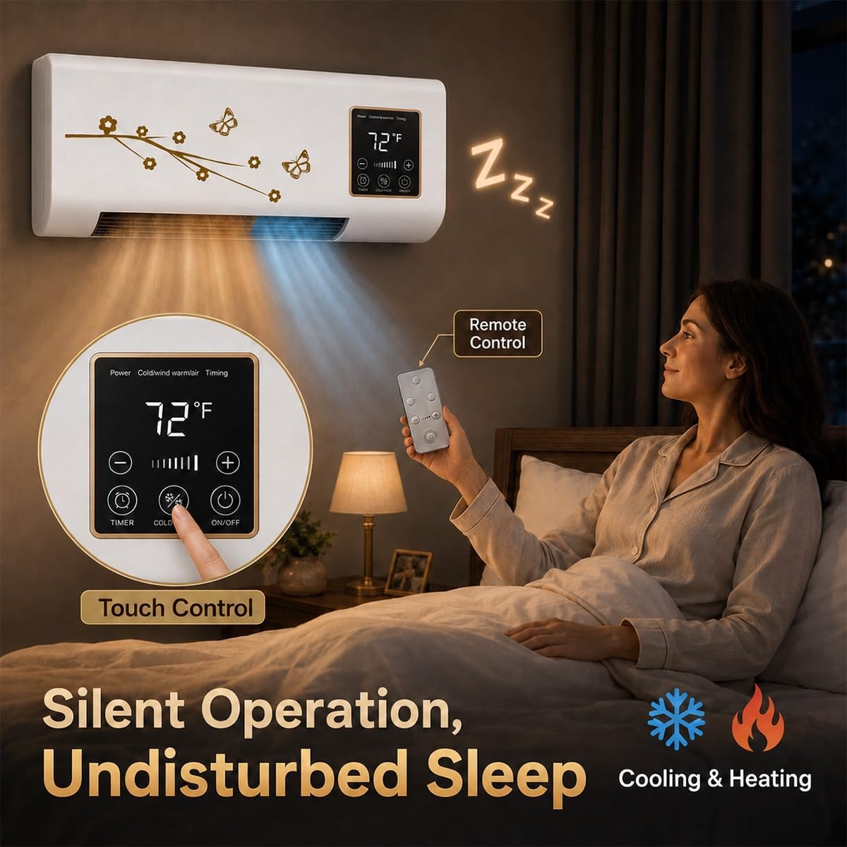 1800W Duvara Monte Klima Fanı  - Smart Garden Offices incelemesi ve fiyatı